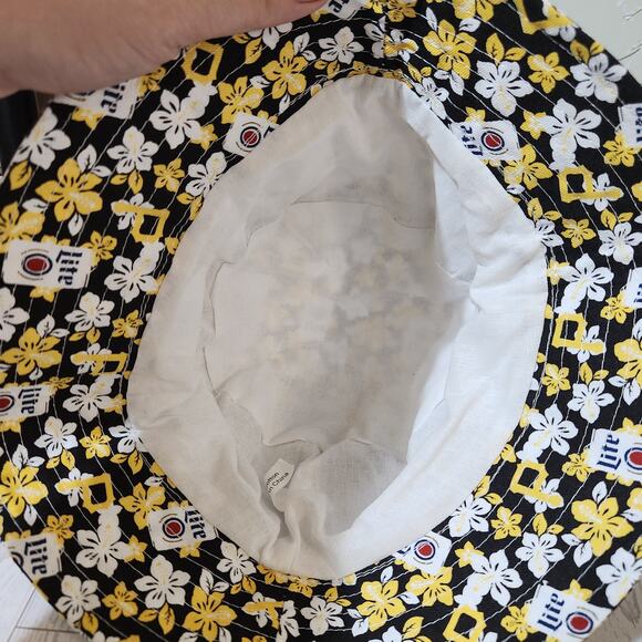 Stadium Giveaway Pittsburgh Pirates Miller Lite Floral Bucket Hat OS Unisex - Picture 8 of 9